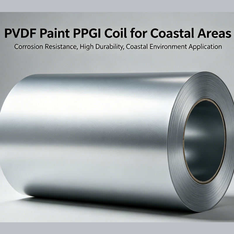 PVDF maling PPGI coil for kystområder